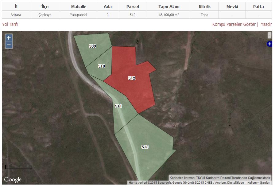 Yakupabdal 512 Parsel