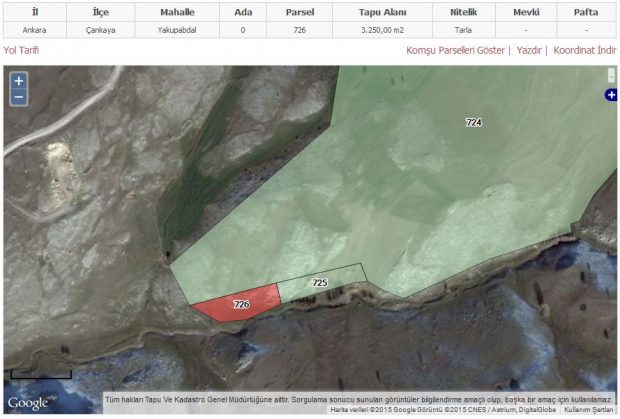 Yakupabdal 726 Parsel