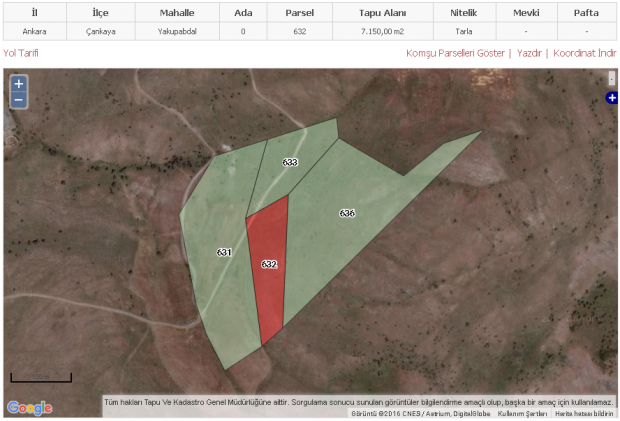 Yakupabdal 632 Parsel